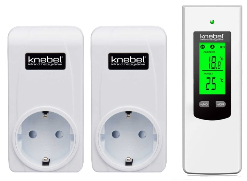 Thermostat Steckdose für Elektro Infrarotheizungen